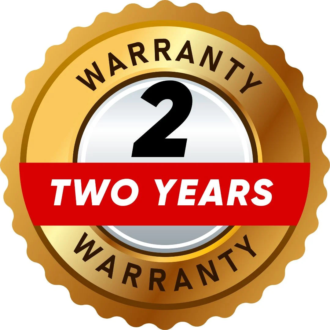2-Year Warranty