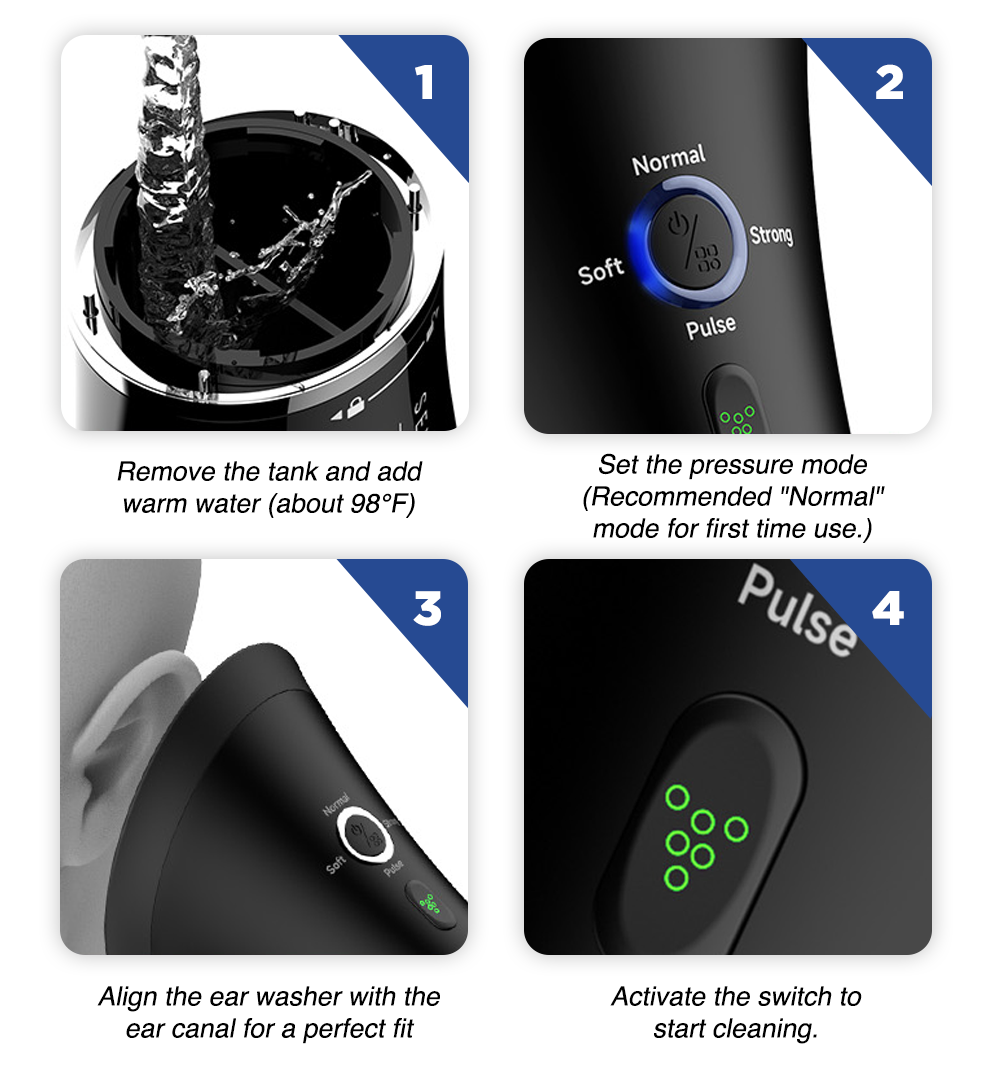 Voldic™ Electric Ear Wax Removal Kit